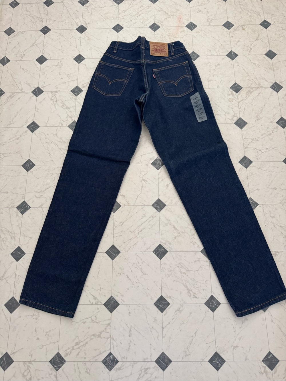 Levi's Dark Blue Straight Leg Jeans